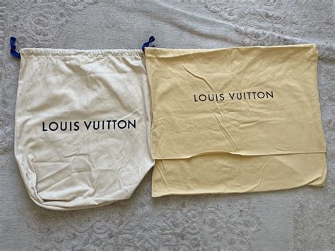 louis vuitton dust bag real or fake